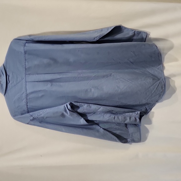 Men's Large Tommy Hilfiger blue button down collard shirt - Picture 4 of 8